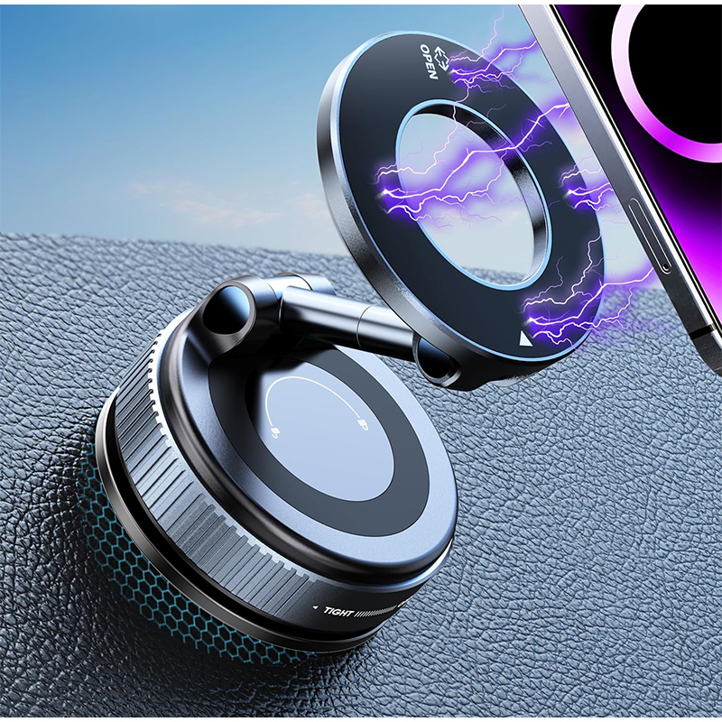 Car Vacuum - Supporto Magnetico Pieghevole per Telefono da