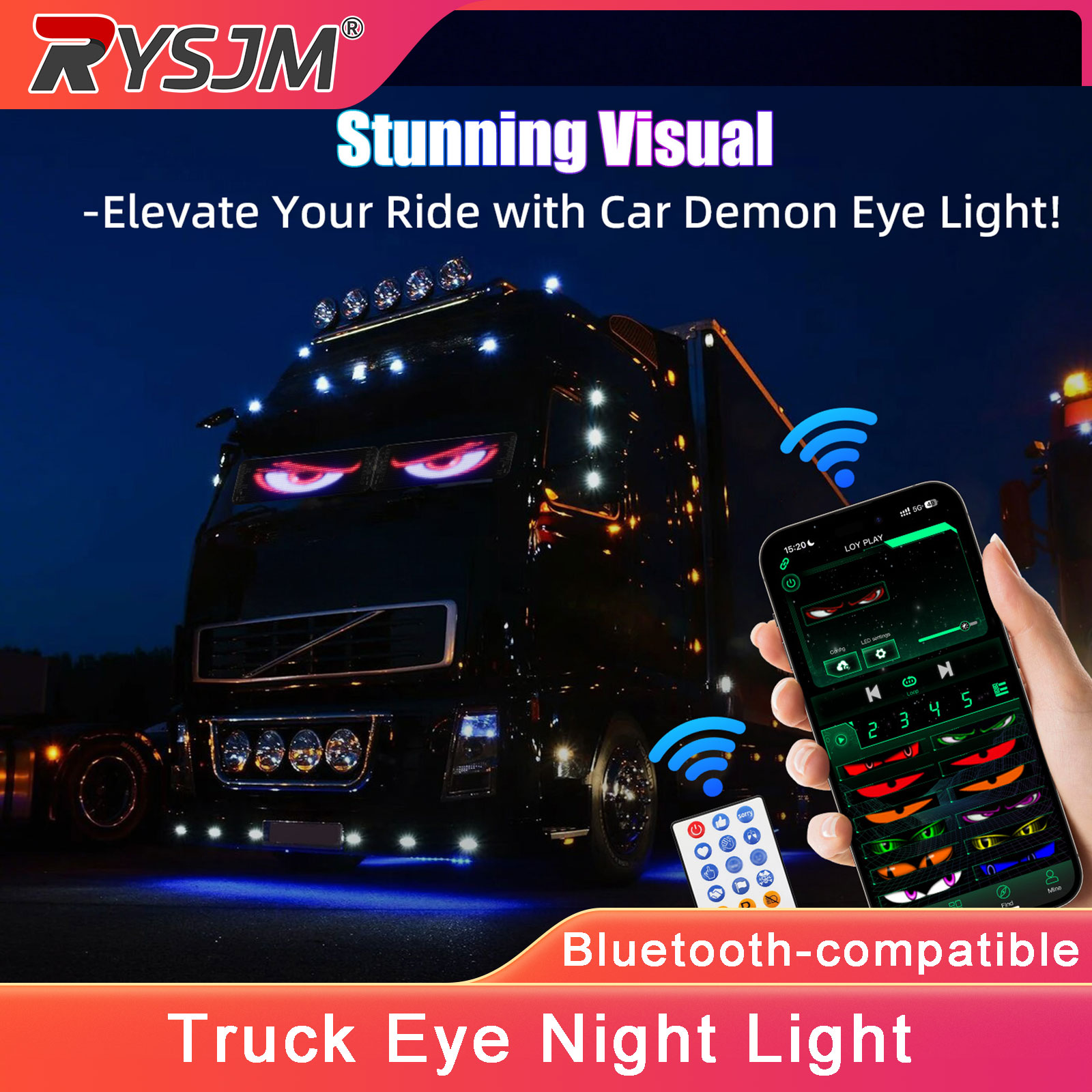 Car Led Light - Luce LED Devil Eye per auto