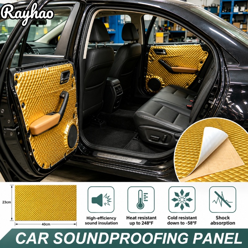 Car Floor Mat - Tappetino fonoassorbente per auto, foglio isolante