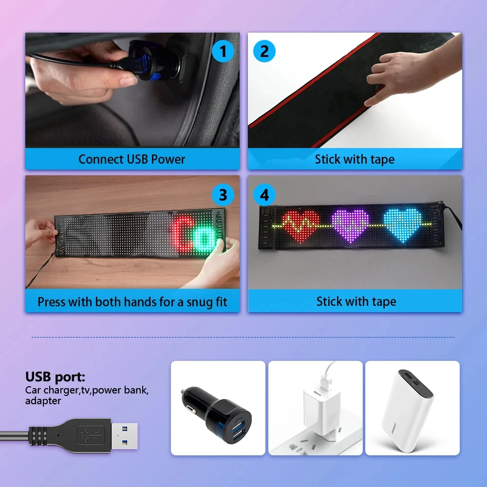Pannello pixel a matrice LED f - Car Led Light recensione e prezzo